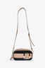 Prada Mauve/Black Saffiano Two-Tone Buckle Camera Bag