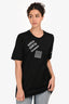 Louis Vuitton Black Cotton 'Paris Tokyo Fragments' Short Sleeve T-Shirt Size L