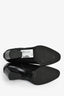 Roger Vivier Black Leather Buckle Ankle Boots Size 38