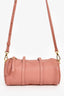 Mansur Gavriel 2012 Blush Pebble Leather Mini Mini Duffle Crossbody Bag