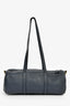 Mansur Gavriel 2012 Blue Pebble Leather Mini Duffle Bag