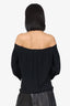 Gucci Black Scoop Neck Top Size 38