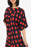 Louis Vuitton Black Pattern Dress Size 40