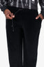 Versace Black Velour Pants Size XXXXL Mens