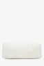 Telfar White Faux Leather Medium Shopping Tote