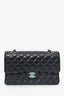 Pre-Loved Chanel™ 2024 Black Caviar SHW Medium Double Flap