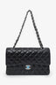 Pre-Loved Chanel™ 2024 Black Caviar SHW Medium Double Flap