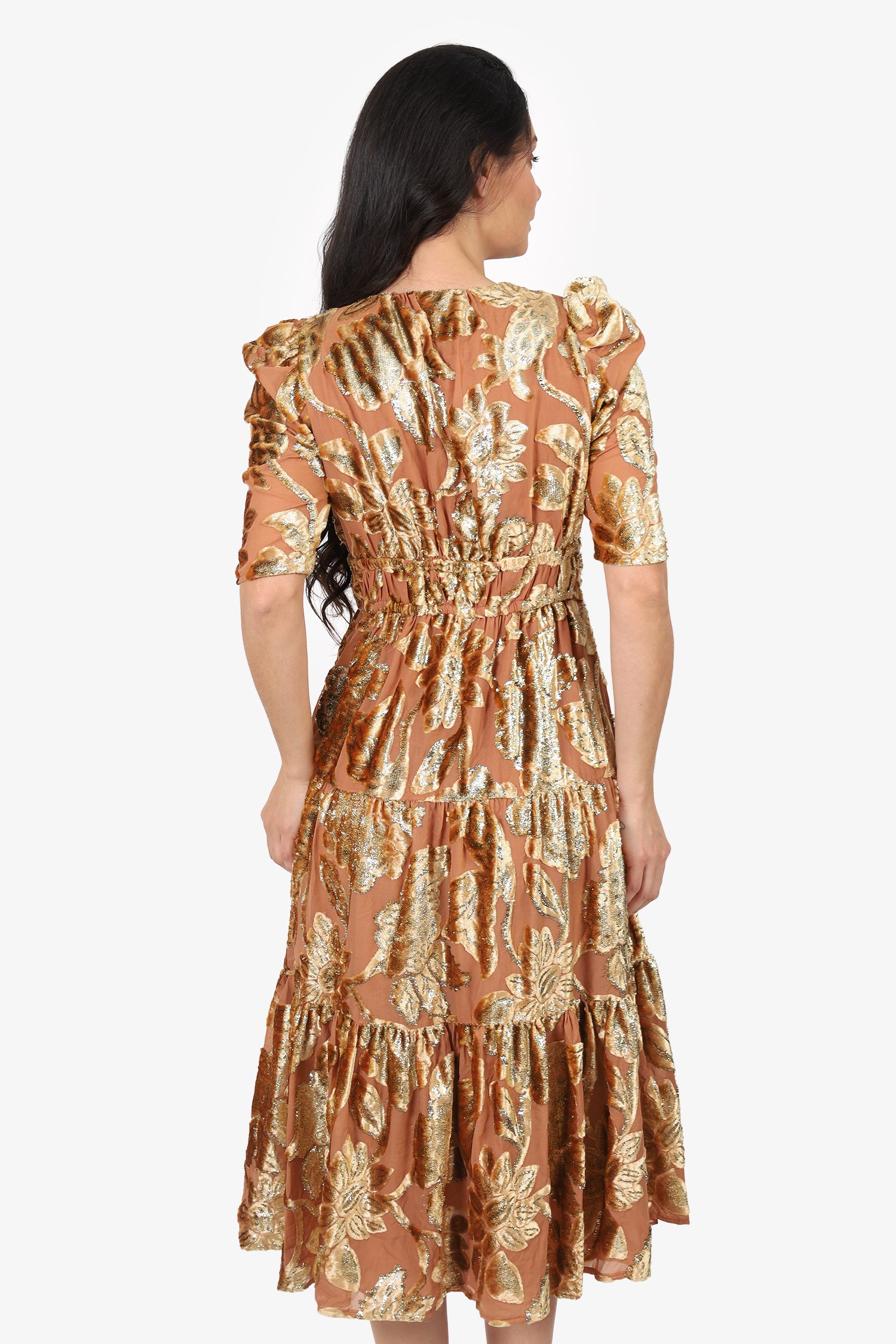 Ulla Johnson Rose Gold Velvet Dress Estimated Size 2 Mine & Yours Ulla Johnson Rose Gold Velvet Dress Estimated Size 2 Mine & Yours