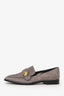 Stuart Weitzman Grey Snake Loafer Size 6