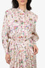 Isabel Marant Cream Printed Dress Size 40