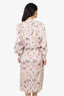 Isabel Marant Cream Printed Dress Size 40