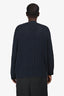 Brunello Cucinelli Navy Cotton Knit Sweater Size 3XL