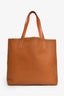 Hermès Gold/Orange Reversible Togo Leather 'Sens 36' Tote