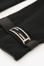Fendi Black Nylon/Leather Gloves