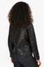Zadig & Voltaire Black Leather Jacket Size S