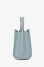 Loro Piana Light Blue Cluisee Petite Odessa Top Handle with Strap