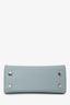 Loro Piana Light Blue Cluisee Petite Odessa Top Handle with Strap