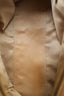 Pre-Loved Chanel™ 2006-08 Beige Lambskin Bubble Quilt Bowling Bag