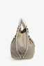 Celine Cream Vintage 'Macadam Bittersweet Hobo' Shoulder Bag