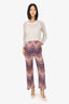 Missoni Multicolour Knit Zig-Zag Pants Size 40