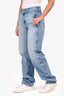 Agolde Blue Denim High Rise Barrel Leg Jeans Size 24