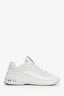 Miu Miu White Leather Crystal Sneakers Size 38