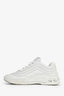 Miu Miu White Leather Crystal Sneakers Size 38