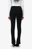 Off-White Black Wool Blend 'For The Nature' Slim Pants Size 36