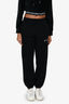 Off-White Black Cotton Logo Joggers Size XXS