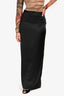 Reformation Black Silk Maxi Skirt Size 6