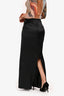 Reformation Black Silk Maxi Skirt Size 6