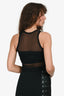Dion Lee Black Mesh Tank Top Size 0