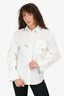 Jacquemus White Cotton 'La Montagne' Button Down Shirt Size 32