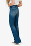Victoria Beckham Blue Denim High Rise Slim Leg 'Julia' Jeans Size 24