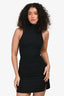 Joah Brown Black Mock Neck Tank Top Size XS/S