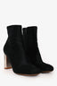 Celine Black Ponyhair Ankle Boots Size 37