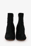 Celine Black Ponyhair Ankle Boots Size 37