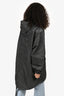 Acne Studios Grey Logo-Appliquéd Nylon Hooded Parka Size M
