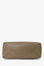 Celine Taupe Grained Calfskin Vertical Small 'Cabas' Tote with Strap