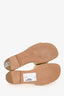 Bottega Veneta Beige Leather Amy Sandals Size 35