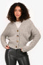 Acne Studio 2016 Grey Alpaca Wool Asaya Cardigan Size XS
