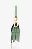 Christian Dior 2020 Green Leather Mini Saddle Bag
