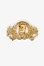 Sonia Rykiel Gold Tone Leaf Paris Crystal Embellished Brooch