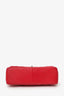 Pre-Loved Chanel™ 2015-16 Red Lambskin Quilted Classic Jumbo Flap Bag