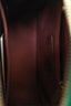 Pre-Loved Chanel™ 2016-17 Green Leather Small Coco Curve Vanity Case