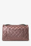 Pre-Loved Chanel™ 2008-09 Brown Metallic Aged Calfskin Quilted 2.55 Reissue Shoulder Bag