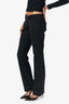 Fendi Black Straight Leg Trousers Size 40
