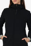 Prada Black Padded Zip-Up Jacket Size 42