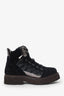 Brunello Cucinelli Black Suede Chunky Winter Boots Size 40