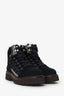 Brunello Cucinelli Black Suede Chunky Winter Boots Size 40